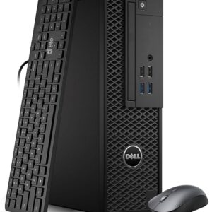 Dell Precision 3420 SFF Desktop Computer – Intel Core i5-6500 6th Gen – 16GB RAM – 128GB SSD – Built-in WiFi – Keyboard and Mouse – Home & Office Workstation PC – Windows 11 Pro